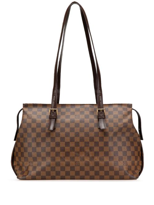 2002 Damier Ebene Chelsea shoulder bag - Brown