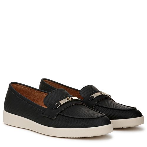 Women's Isla Bit Loafers (Black Faux Nubuck)