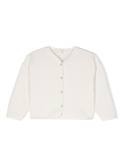 Moon button-up jacket - White
