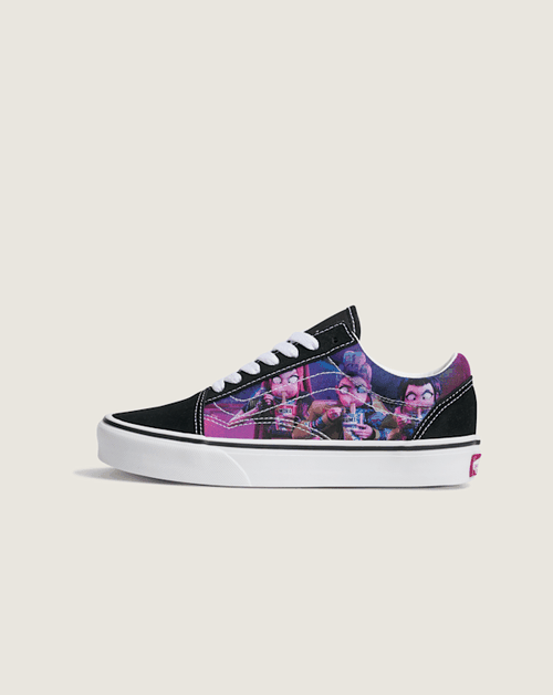 Vans - Youth Old Skool KPop Demon Hunters Shoes 8-14 Years, Black