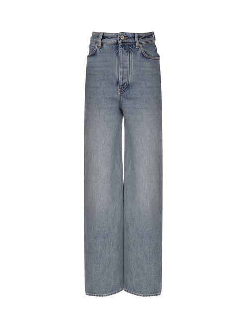 Jeans Crafted In Medium-weight Washed Cotton Denim