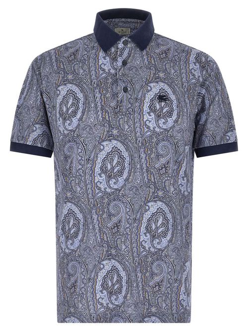 'Arnica Paisley' Polo Shirt