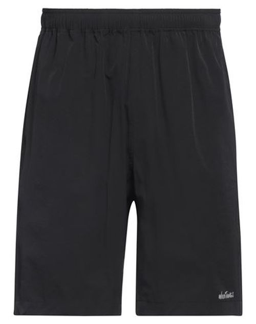 Wild Things Man Shorts & Bermuda Shorts Black Size S Nylon, Polyurethane