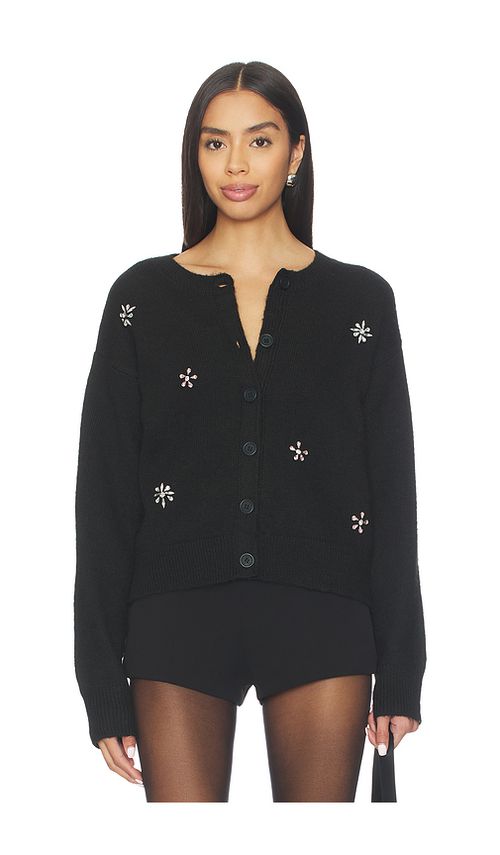 Sanctuary Must Have Gem Cardigan in Black. XXL/2X. Also in L, M, S, XL/1X