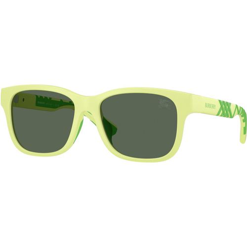 Burberry Kid Burberry JB4007U 423771 Sunglasses Injected Green Green Squared Norma