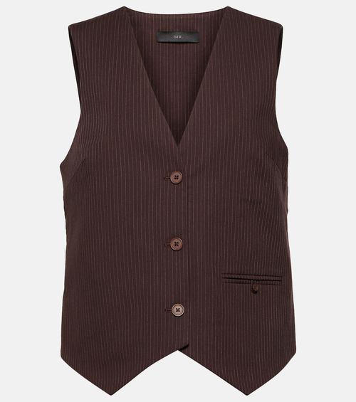Guillaume pinstriped vest