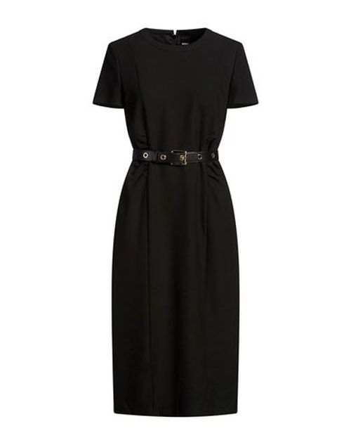 Woman Midi dress Black Size 2 Viscose, Polyester, Elastane