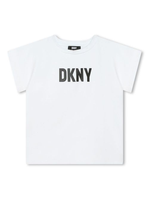 Logo-print jersey T-shirt - White