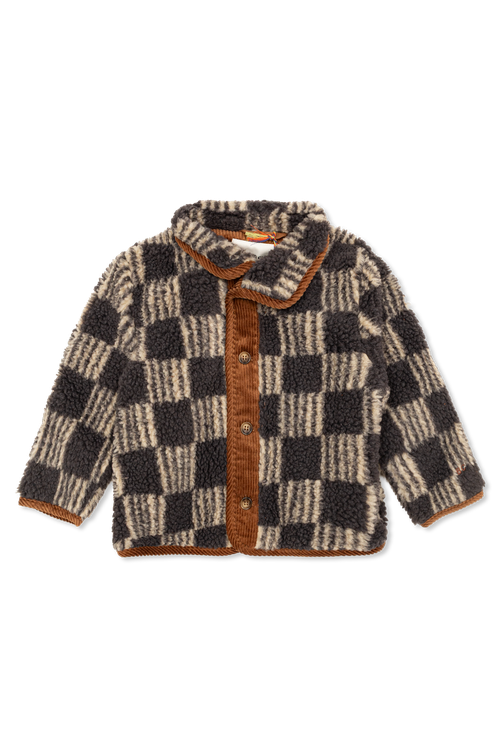 Fleece Jacket, Unisex, Brown