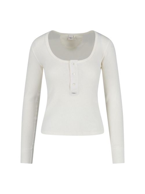 Chloé Lightweight 100% Cotton Sweater for Women