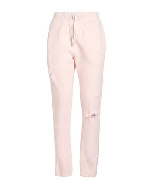 Woman Pants Light pink Size M Cotton, Polyester