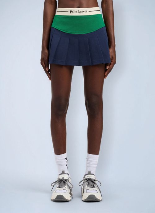 Classic Logo Pleated Skirt