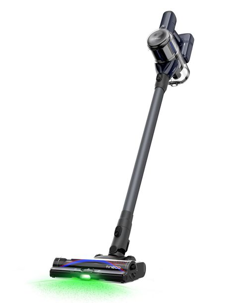 Pure One S50 Cordless Stick Vacuum with Hepa Filtration, ZeroTangle Brush, and Led Headlight - Blue