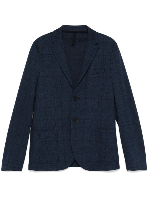 Prince of Wales-pattern blazer - Blue