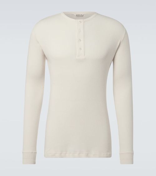 Cotton Henley shirt