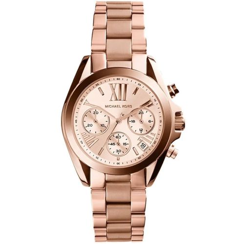 Bradshaw MK5799 Women's Rose Gold Chronograph 36mm Watch