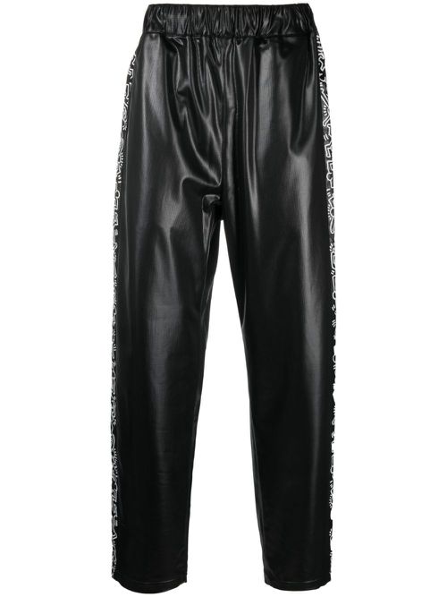 X Keith Haring graphic-print track pants - Black
