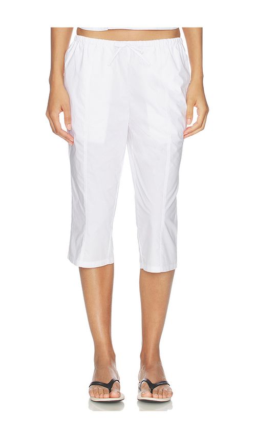 WellBeing + BeingWell Syca Capri in White. - XXS also in XS, S, M
