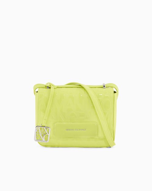 Messenger bag Crossbody in coated fabric