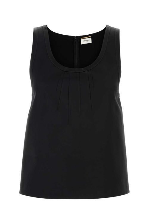 Tailleur Tank Top — Black