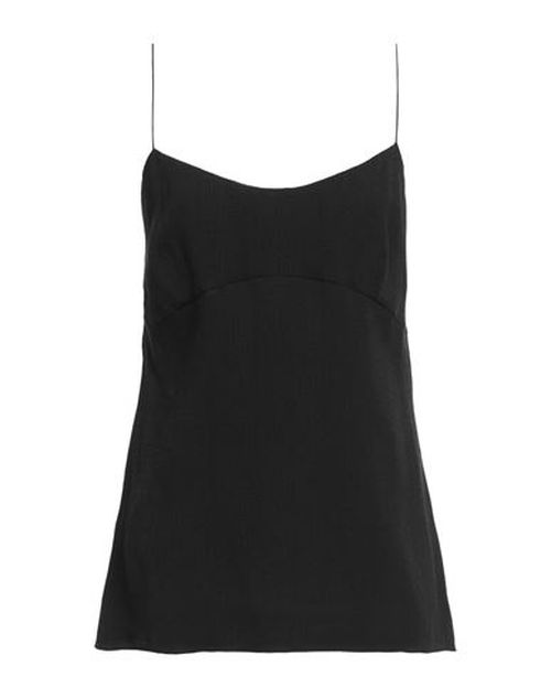Givenchy Woman Top Black Size 4 Silk