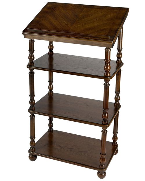 Butler Specialty Company Alden 4-Tier Library Stand