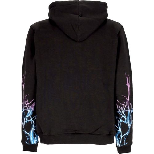 Lightweight Men's Hoodie Lightning Hoodie Black/blue/purple