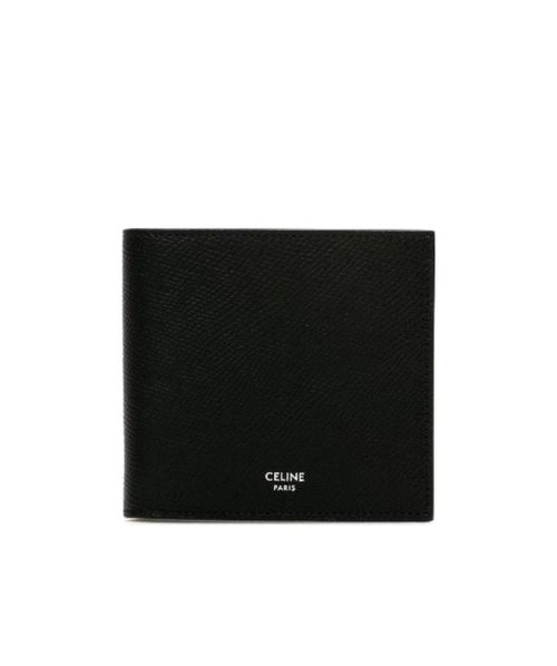 Bi-fold wallet in Grained calfskin