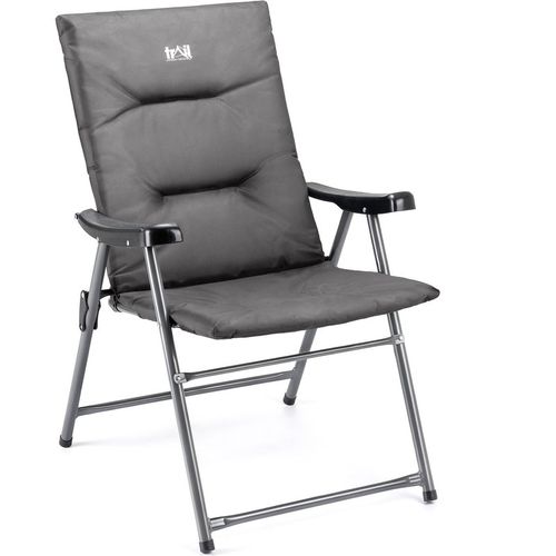 Folding Camping Chair Foam Padded High Back Fire Resistant Outdoor Garden Trail