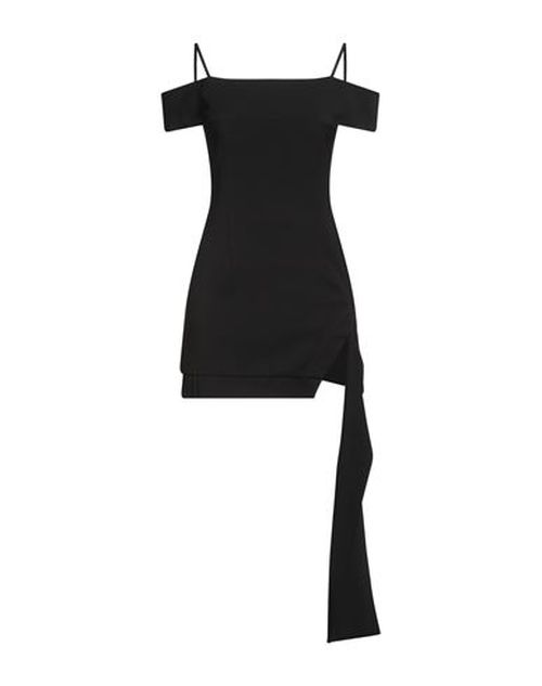 Woman Mini dress Black Size 2 Polyester
