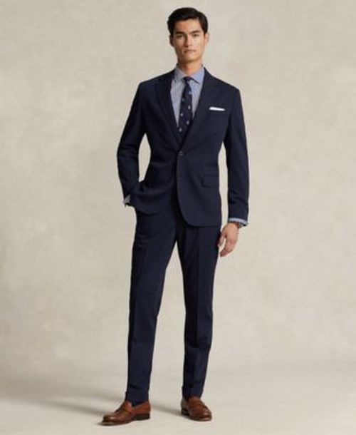 Mens Modern Performance Twill Sport Coat Trousers