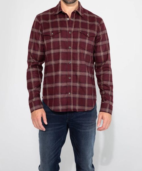Eastwood Check Shirt In Tartan