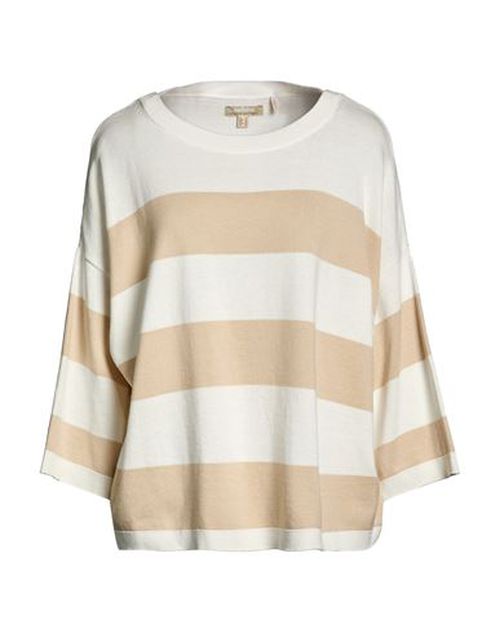 Modern Heritage Woman Sweater Sand Size 10 Cotton