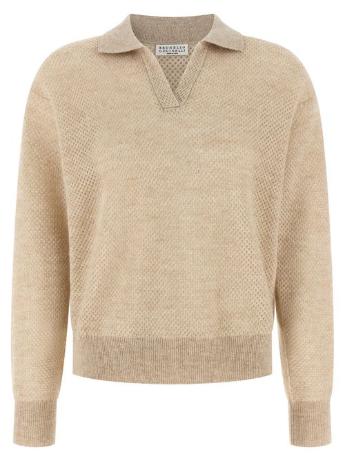 Waffle Processing Polo Shirt