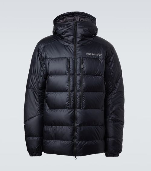 Norrøna Trollveggen hooded down ski jacket