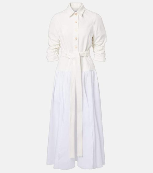 Delyth cotton and linen maxi dress