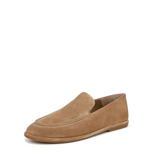 Vince Mens Hann Slip On Dress Loafer New Camel Tan Suede
