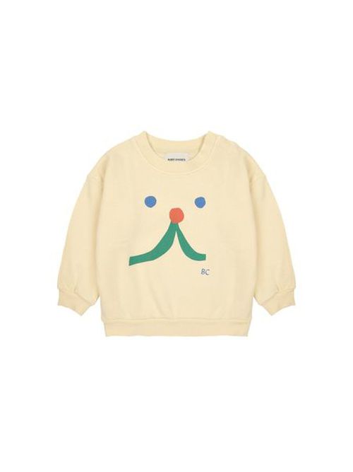 Bobo Choses Baby Playful Face Sweatshirt
