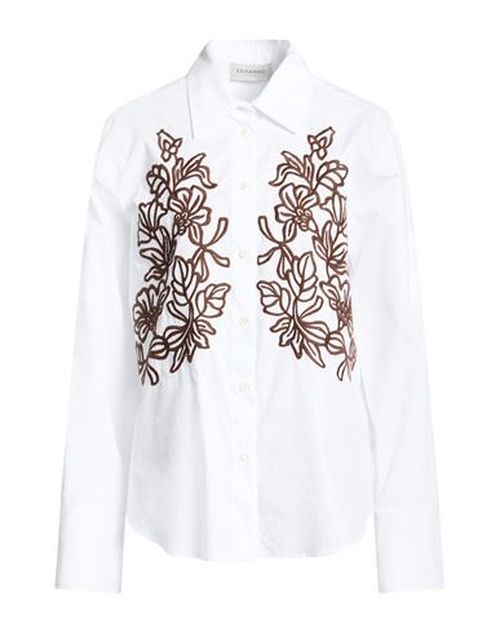 Woman Shirt White Size 6 Cotton