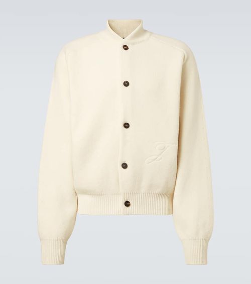 Pallone wool and cashmere cardigan