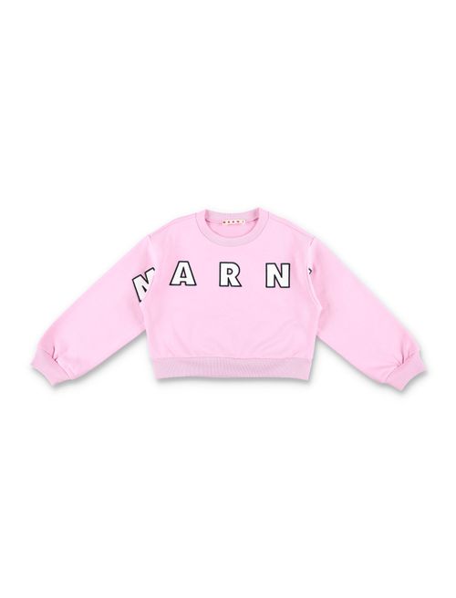 Girls Pink Logo Sweatshirt