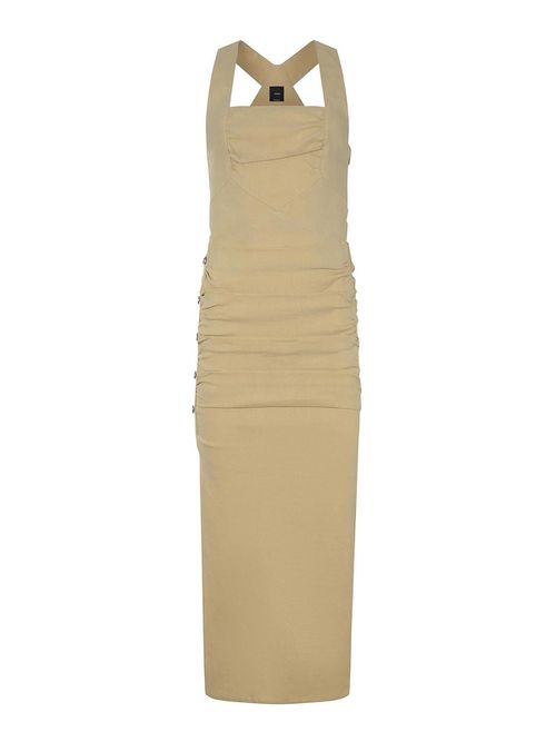 Dress Made Of Linen Blend