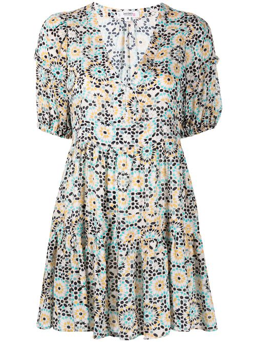 Telem graphic-print minidress - Multicolour