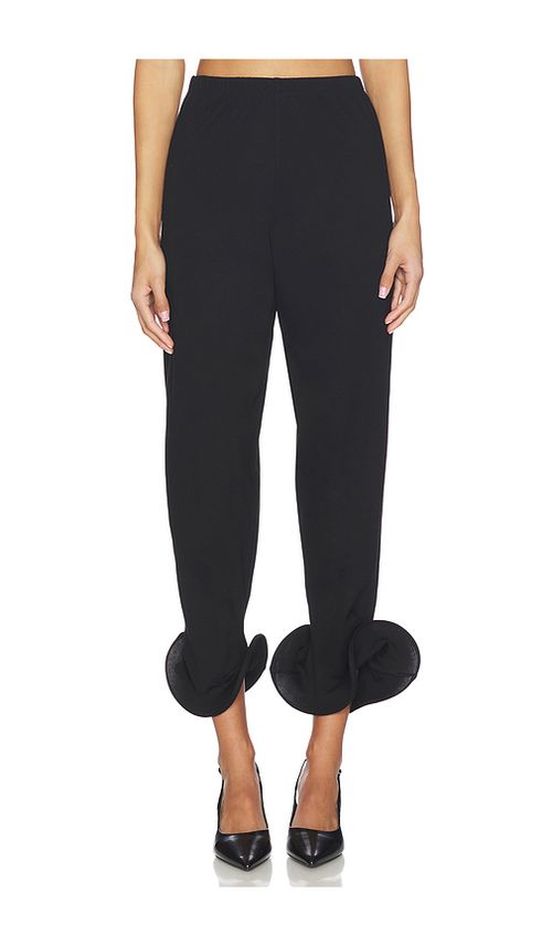 Sid Neigum Wave Hem Pant in Black