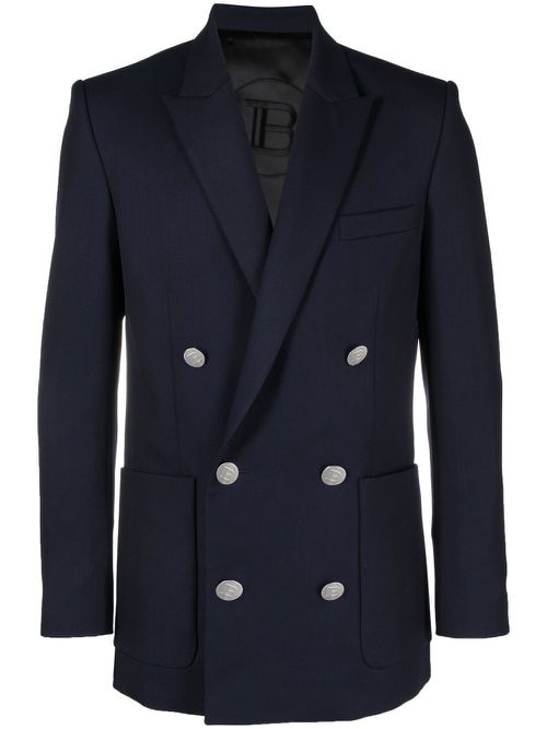 Double-breasted blazer - Blue