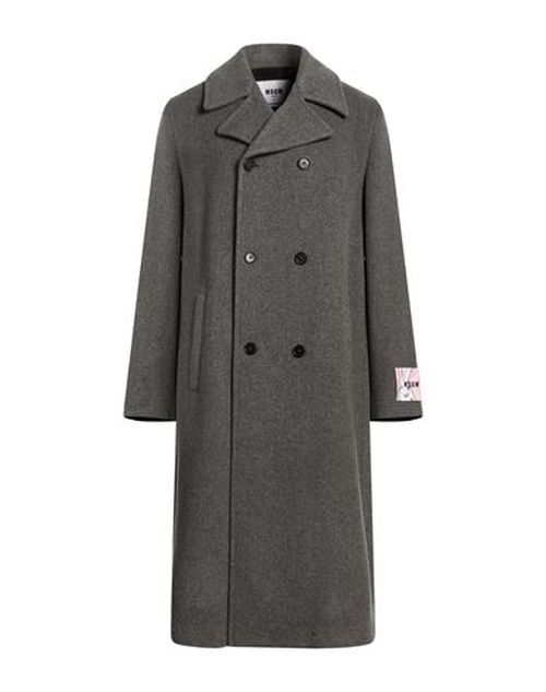 Man Coat Grey Size 36 Wool, Polyester