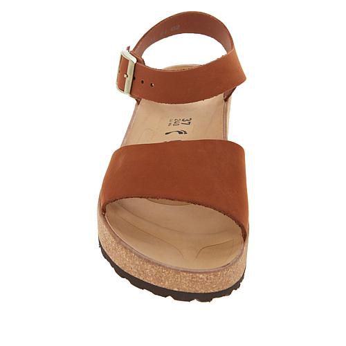 Papillio by Glenda Leather Wedge Sandal