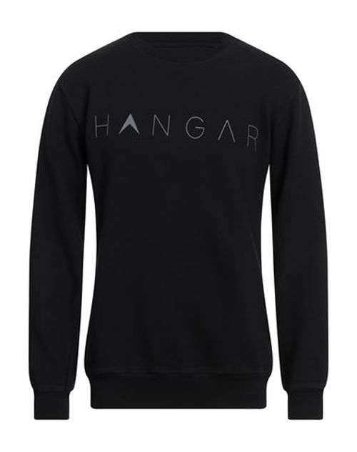 Man Sweatshirt Black Size S Cotton