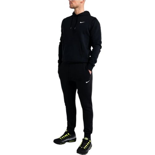 Nike Club Mens Tracksuit Fleece Hoodies Sweatpants Jogger Sports Gym - Black Cotton - Large