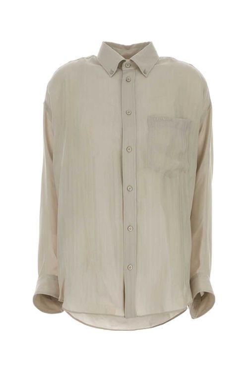 Cupro Lined Oversize Shirt